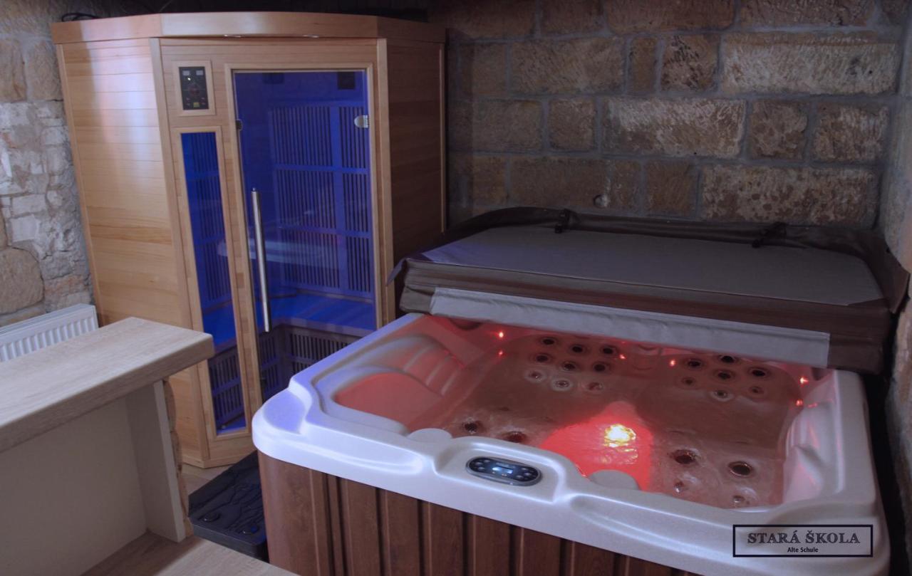 Wellness Chaloupka Mezna - Narodni Park Ceske Svycarsko Villa Hřensko Kültér fotó