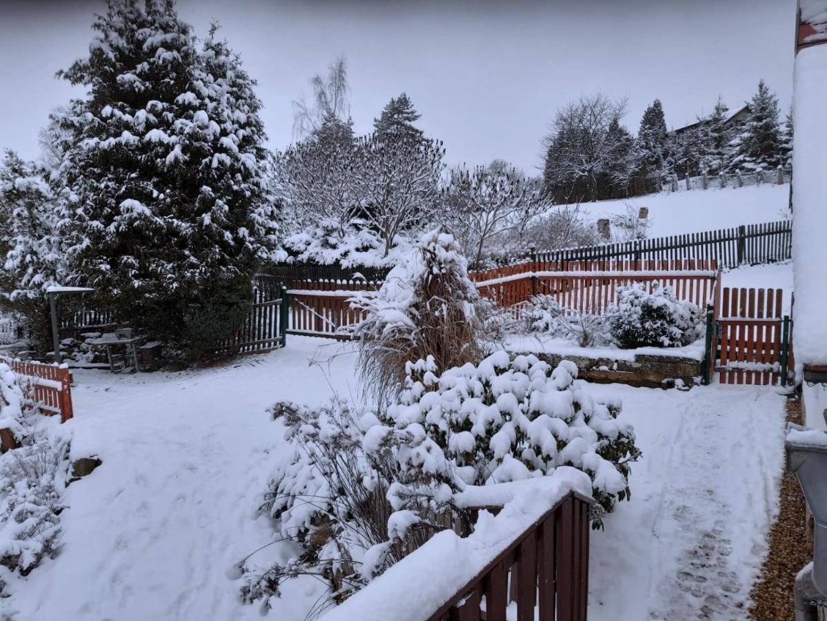 Wellness Chaloupka Mezna - Narodni Park Ceske Svycarsko Villa Hřensko Kültér fotó